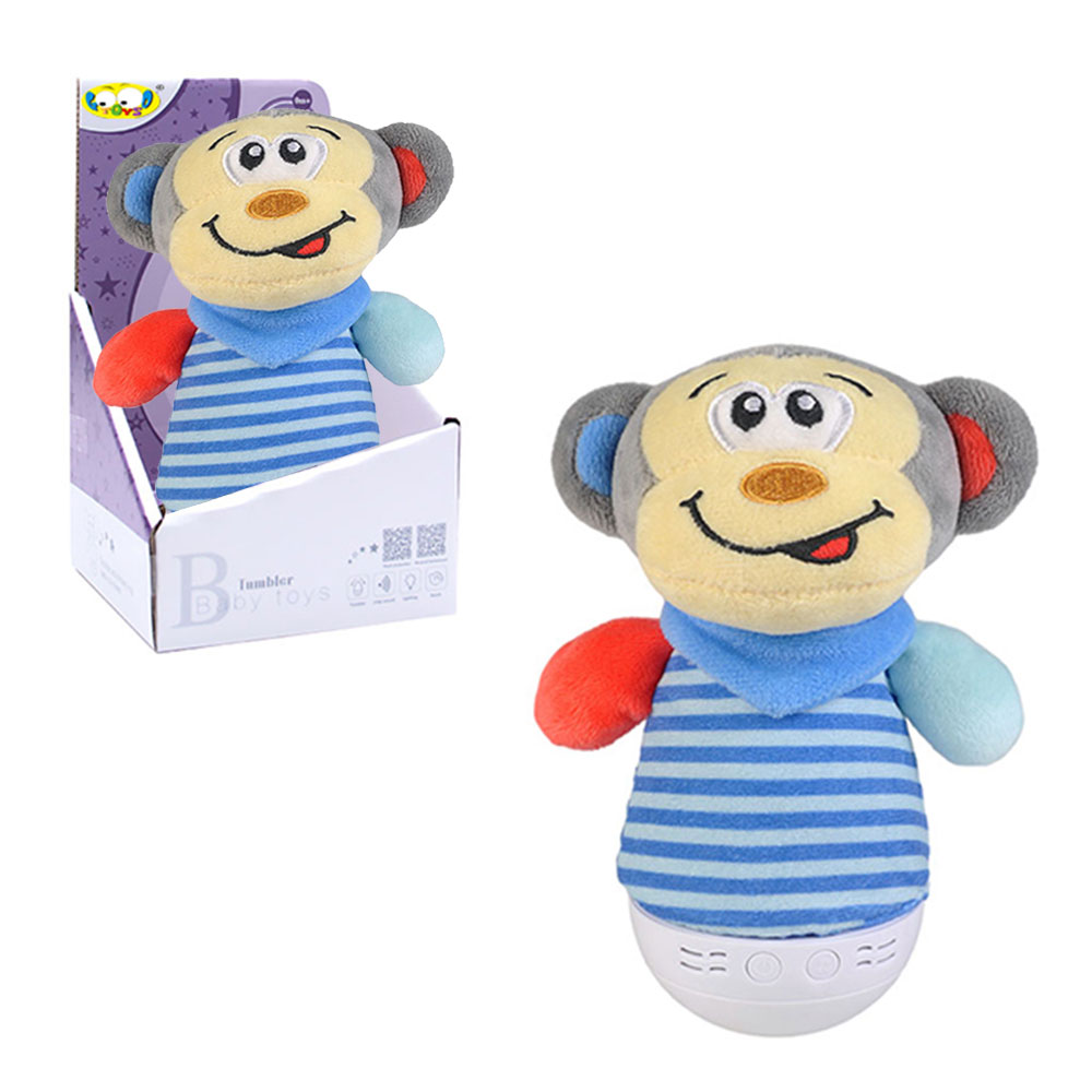 Good Toys Roli Poli lampa Majmunče, Šarena