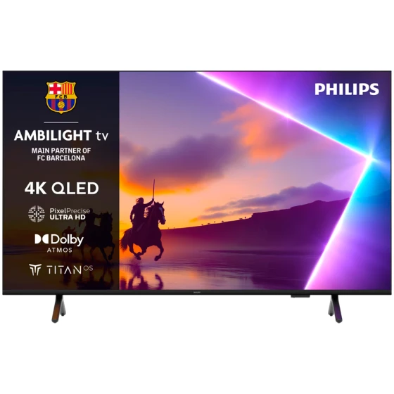 Philips Televizor 85PUS8510/12 QLED 85'' (216cm) 4K UHD, Ambilight, TV Titan OS