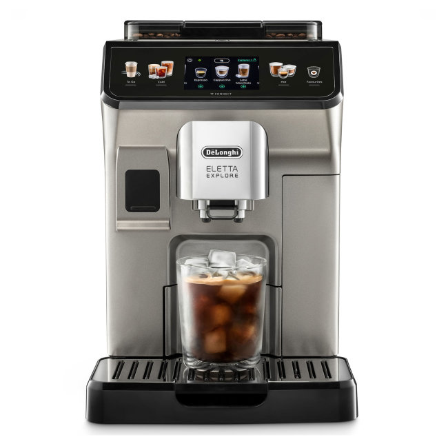 DeLonghi aparat za espresso kafu ECAM450.86.T EX:4 Eletta Explore, automatski