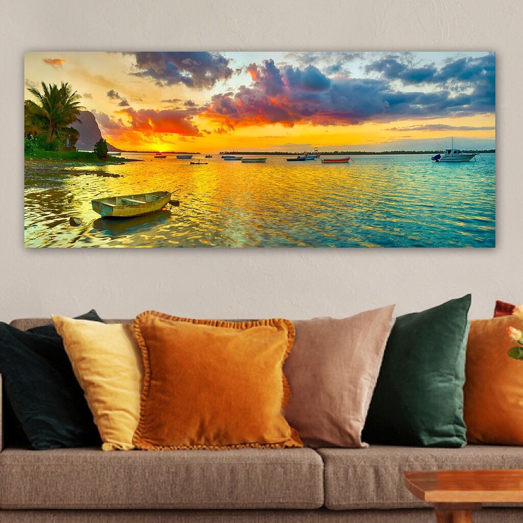 Slika na zidu na platnu 50x120cm