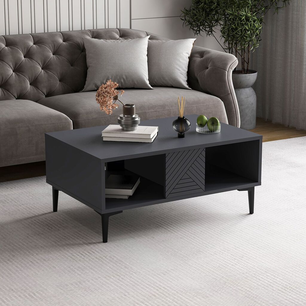 Hanah Home Club sto Felix, 90x40.6x60 cm, Boja hrasta