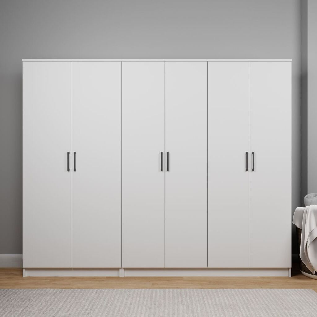 Hanah Home Ormar Kardelen 1600-105, 220x180x51.8 cm, Bijeli
