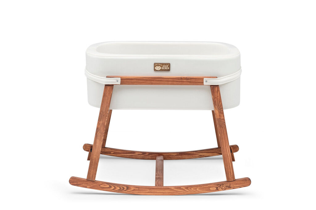 Hanah Home Kolevka Hier, 90x70x58 cm, Hrast-bela