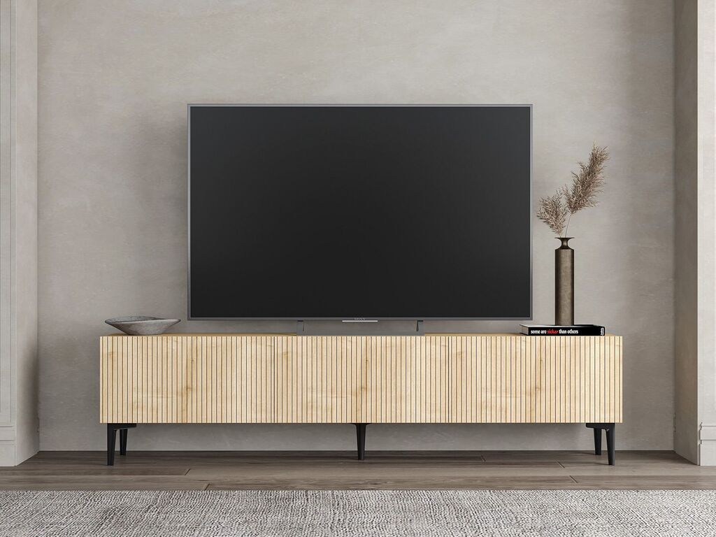 Hanah Home TV komoda Oscar, 180x45x31,4 cm, Hrast