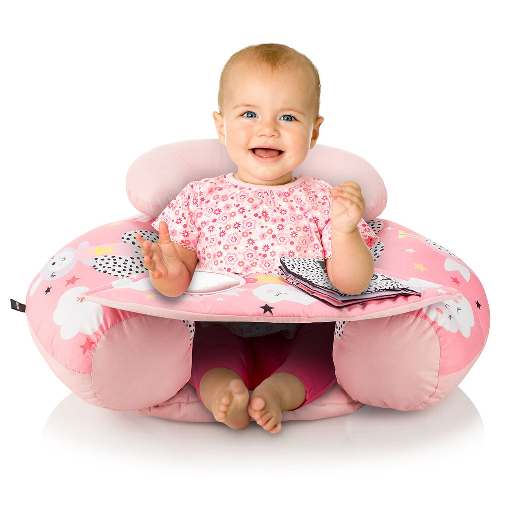 Aberto Design Fotelja za bebe Dreamy Cat, Roze