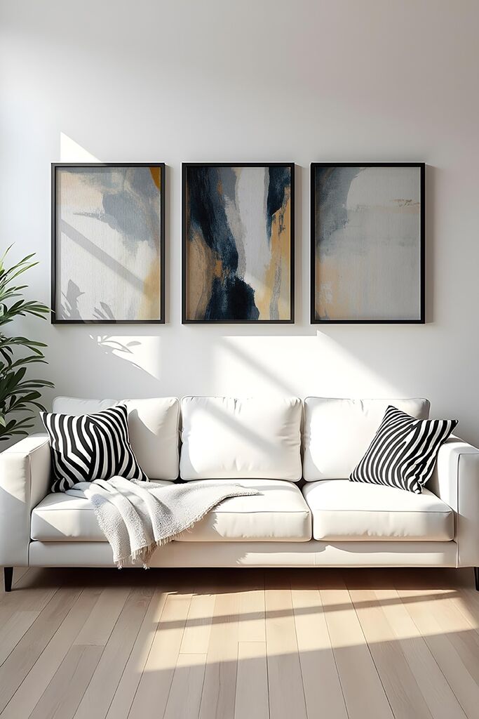 Wallity Dekorativna slika Huhu484S, 50x70cm, 3 dijela