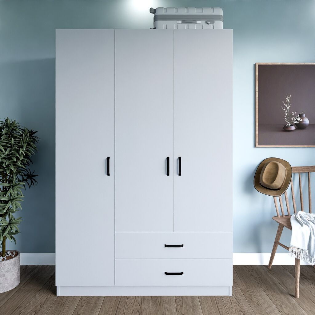 Hanah Home Ormar Yaman 1600-032, 120x181x45 cm, Bijela