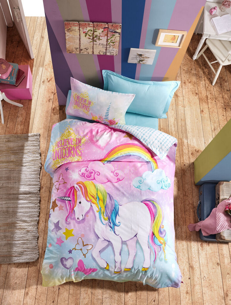 L'essentiel Maison Set dječja posteljina za jednu osobu Dream, 160x220 cm, Mint