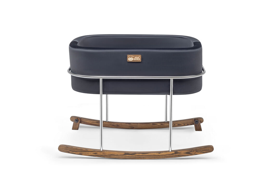 Hanah Home Kolevka Hier Metal, 90x70x58 cm, Crno-srebrne boje