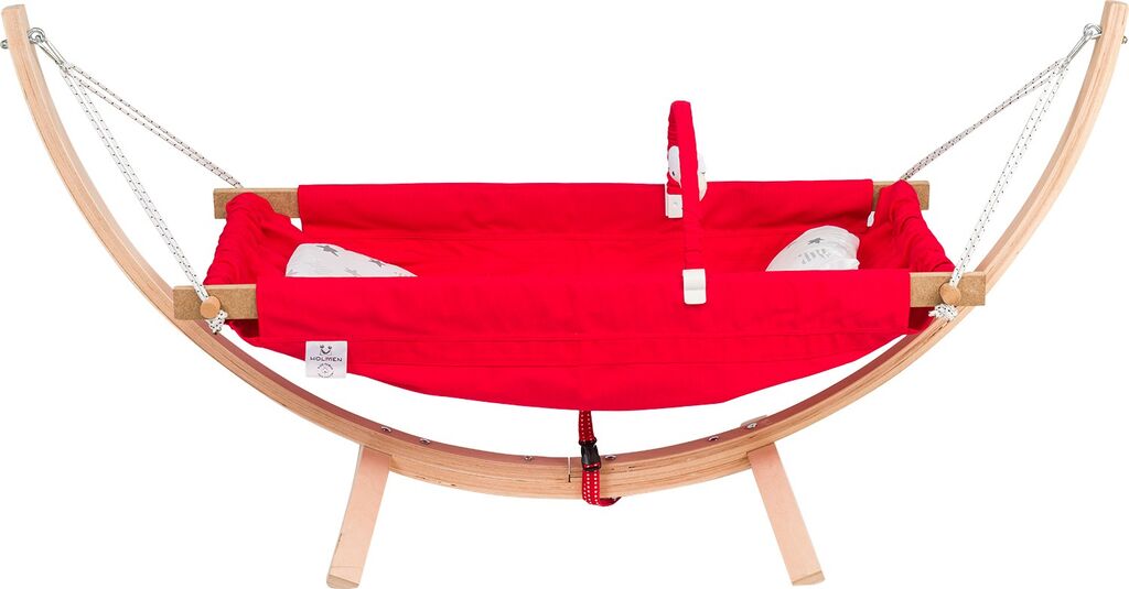 Aberto Design Viseća ležaljka za bebe Fethiye, Crvena