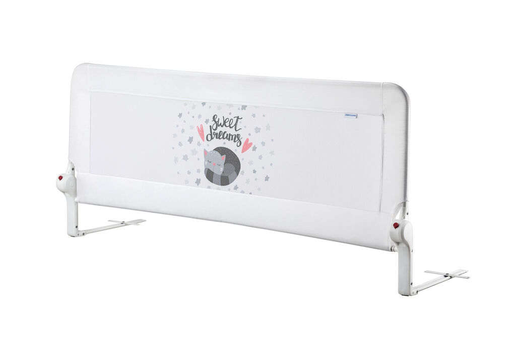 Aberto Design Zaštitna ograda za krevet Kedicik, 150x65 cm, Bela