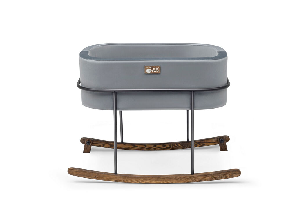 Hanah Home Kolevka Hier Metal, 90x70x58 cm, Sivo-crna