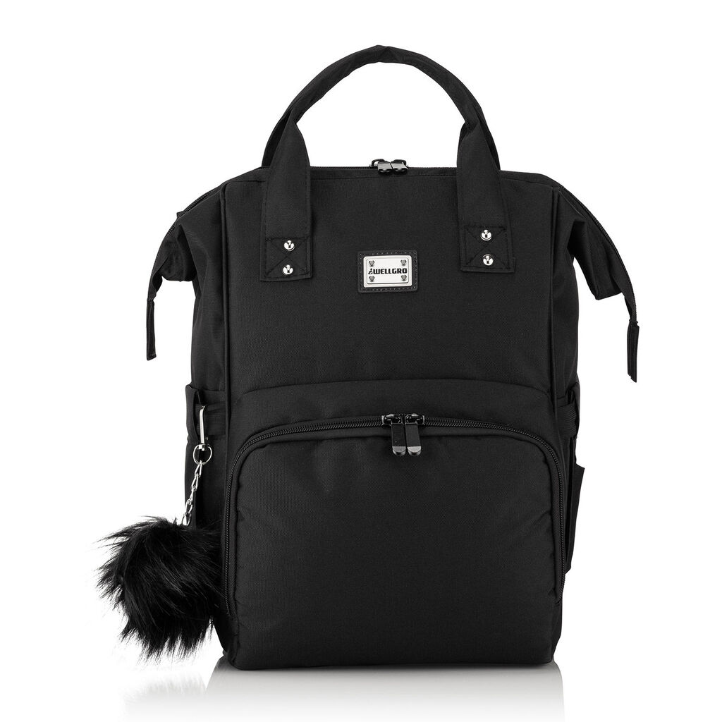 Aberto Design Torba za pelene Anne Bebek, Crna