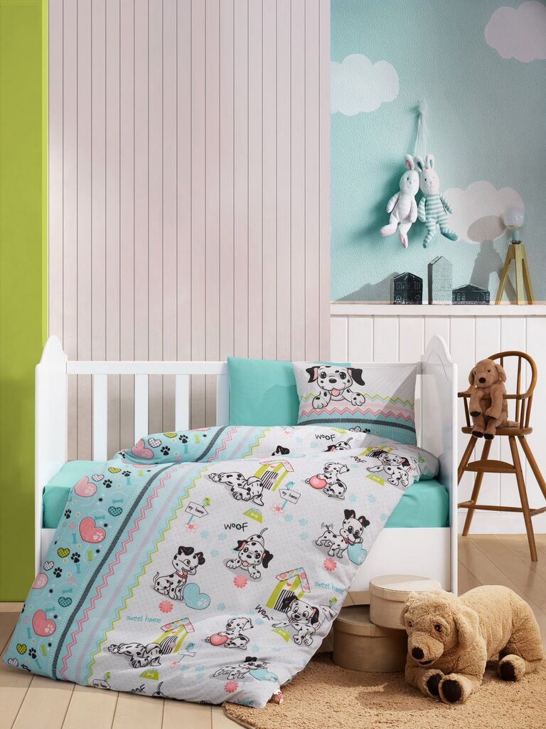 L'essentiel Maison Posteljina za bebe Dalmacyali v2 , 100x150cm, Menta