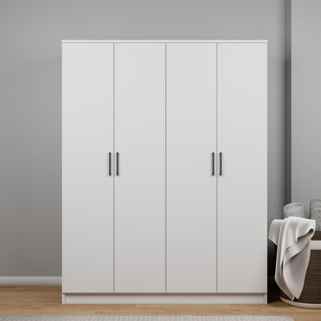 Hanah Home Ormar Kardelen 1600-99, 140x180x51.8 cm, Bijela