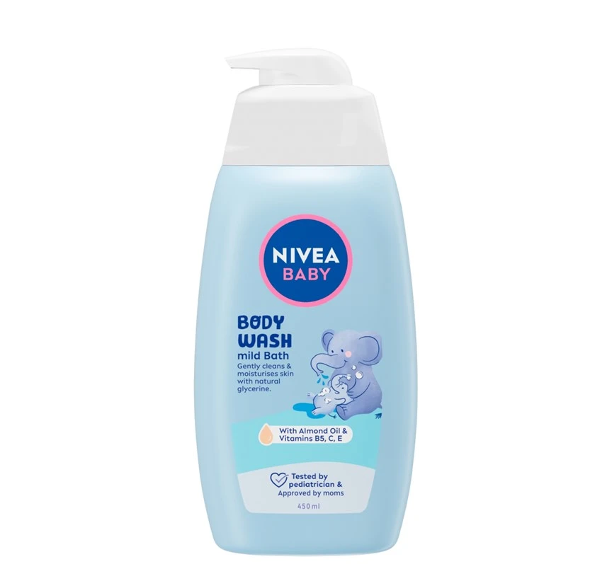 Nivea Blaga kupka za bebe 80545, 450ml