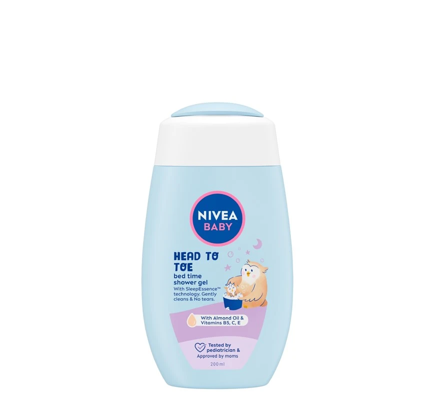 Nivea Kupka za bebe Head to toe  80546, 200ml