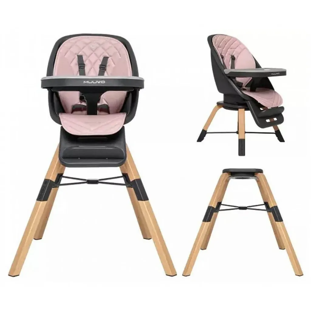 Muuvo Hranilica za bebe Choc 2, Roze