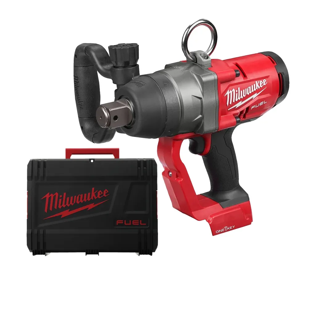 Milwaukee Akumulatorski udarni odvijač M18 ONEFHIWF1-0X, 1'', 2400Nm, Solo, Crveni