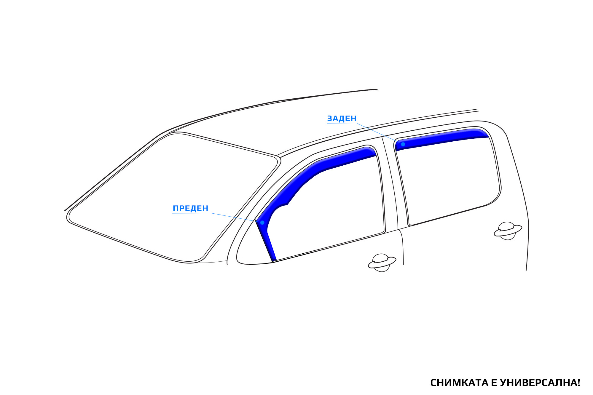 Deflettori Finestrini HEKO Per Skoda Kodiaq I (2016-2024) - 4 Pezzi, Grigio Fumé, Antirumore