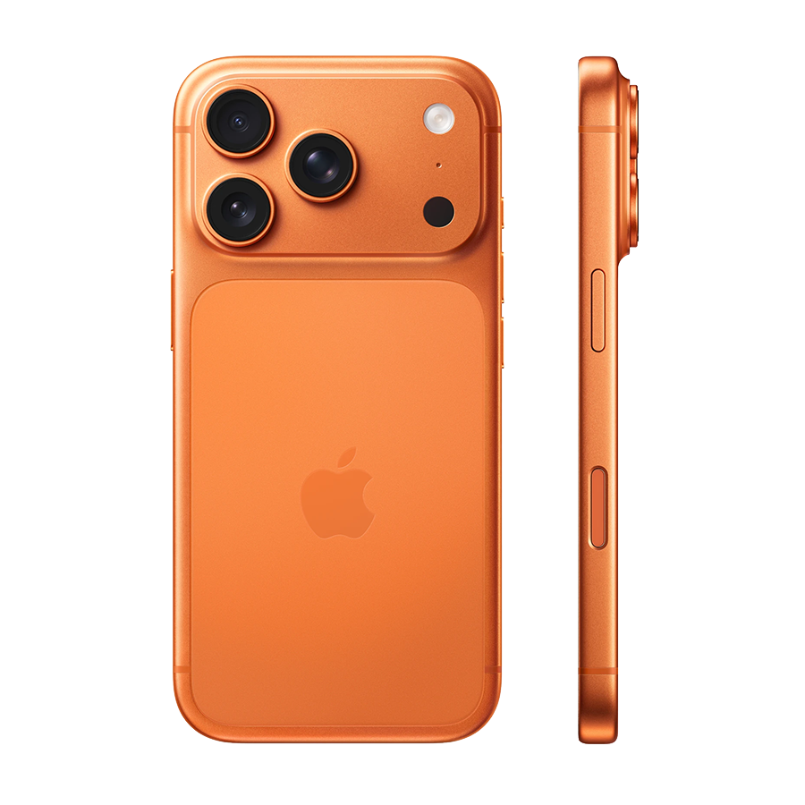 Apple Mobilni telefon iPhone 17 Pro, 6.3", 120Hz, XDR OLED, 48 MP, 12/256GB, Narandžasti | Ananas
