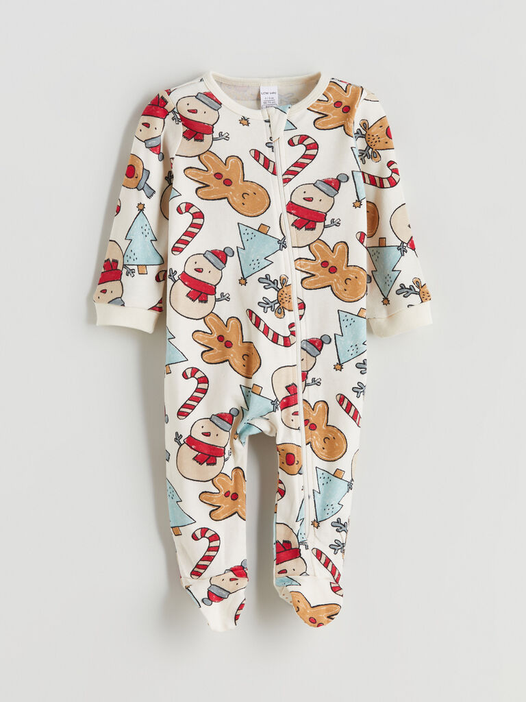 LC Waikiki Bodi za bebe W5FB05Z1-LRB, Krem