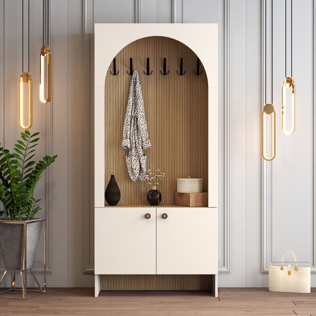 Hanah Home Chiviluk Palermo K, 90x 200,6x 37 cm, krem