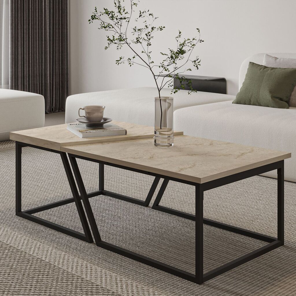 Hanah Home Set stolova za dnevni boravak Verona P0024623, Antracit