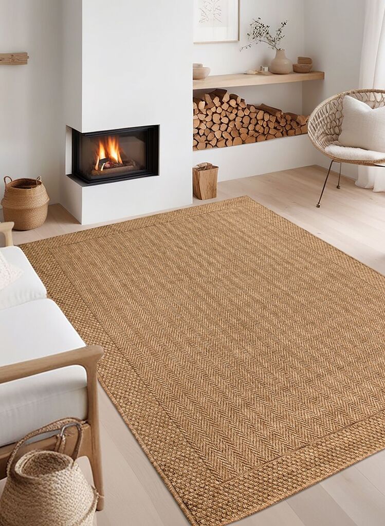 Conceptum Hypnose tepih Rusticana 3107, pravokutni, 60 x 100 cm, smeđa | Ananas