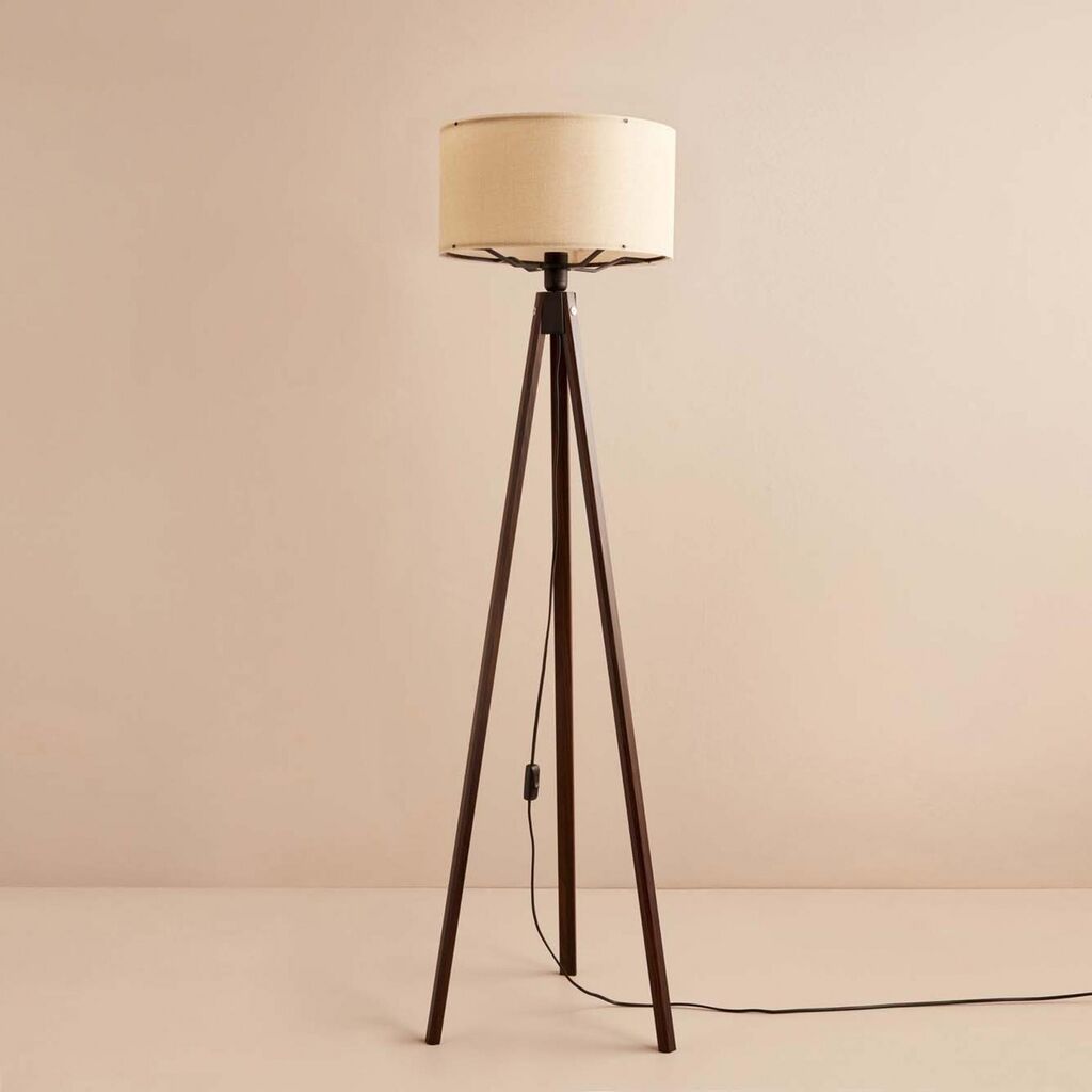Opviq podna lampa Ayd 3450, smeđa