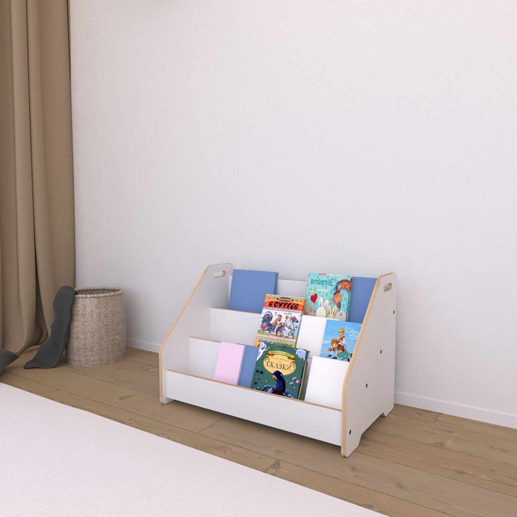 Hanah Home polica za knjige, 57x38x34cm, bijela