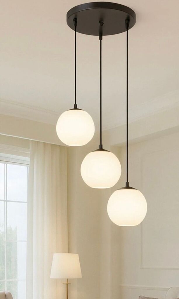 Opviq luster BRZ-343420, bijeli