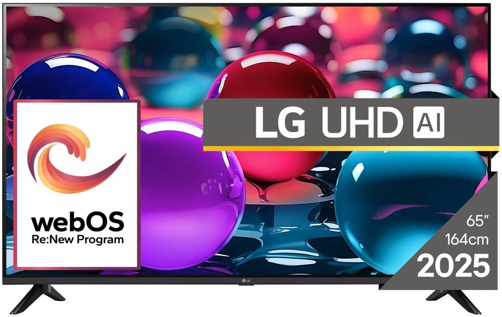 LG Televizor 65UA73003LA, 65", 4K UHD 3840x2160, Smart, Web OS