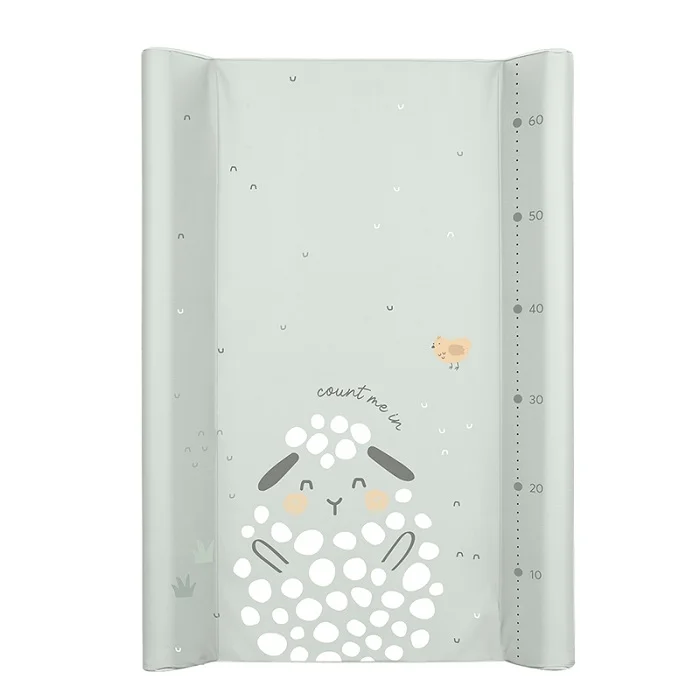 Kikka Boo Podloga za presvlačenje beba Sleepy Sheep KKB61109, 80x50, Svetlozelena