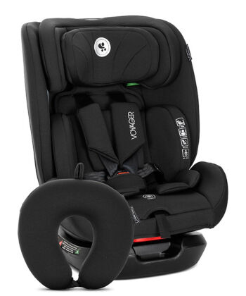Lorelli Auto sedište Voyager I-Size, 40-150 cm, Crno+Jastuk za putovanje