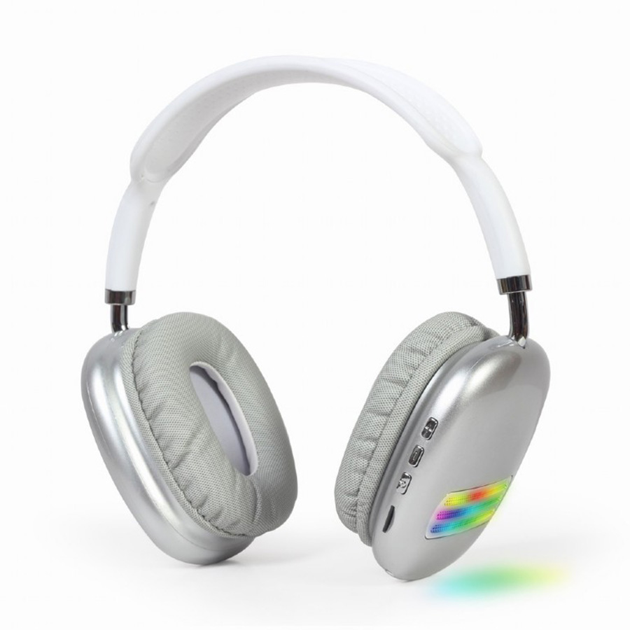 Gembird Slušalice sa mikrofonom bluetooth  RGB LED, BHP-LED-02-MX, Crne