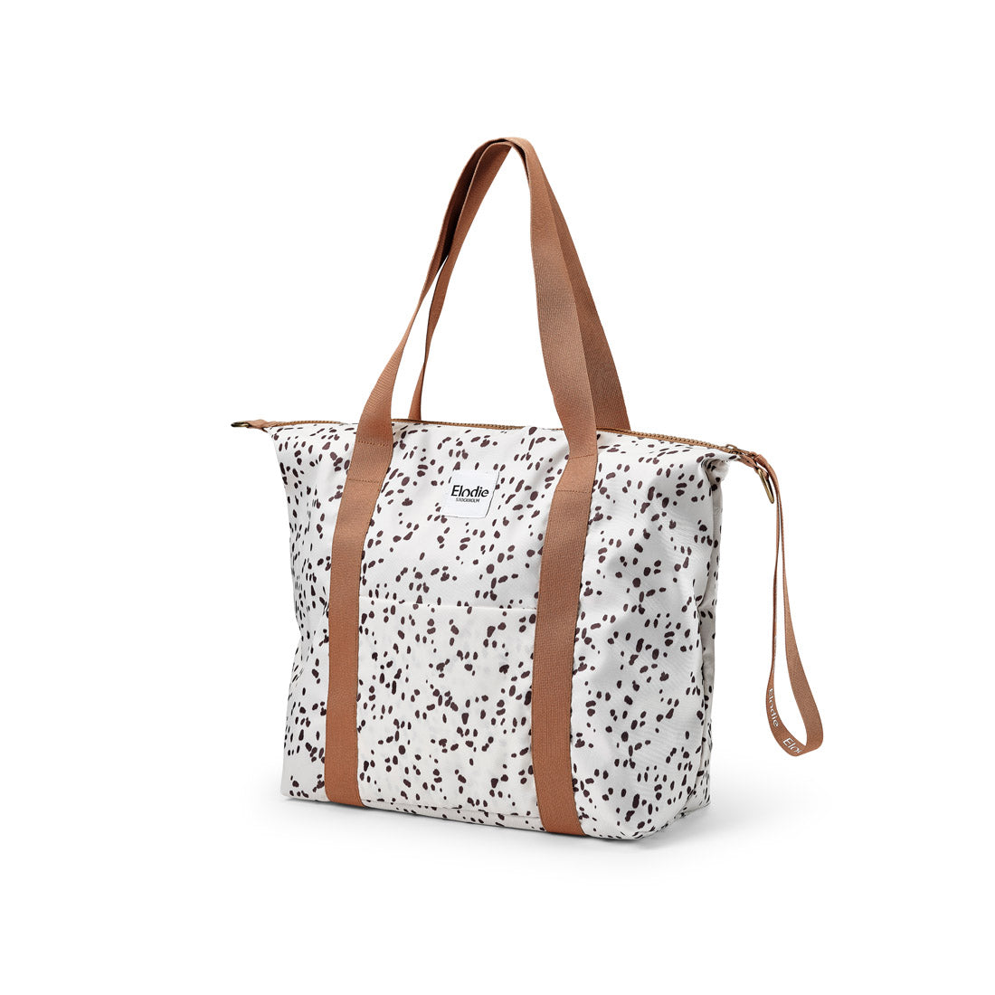 ELODIE DETAILS Torba za mame Dalmatian Dots, Bela