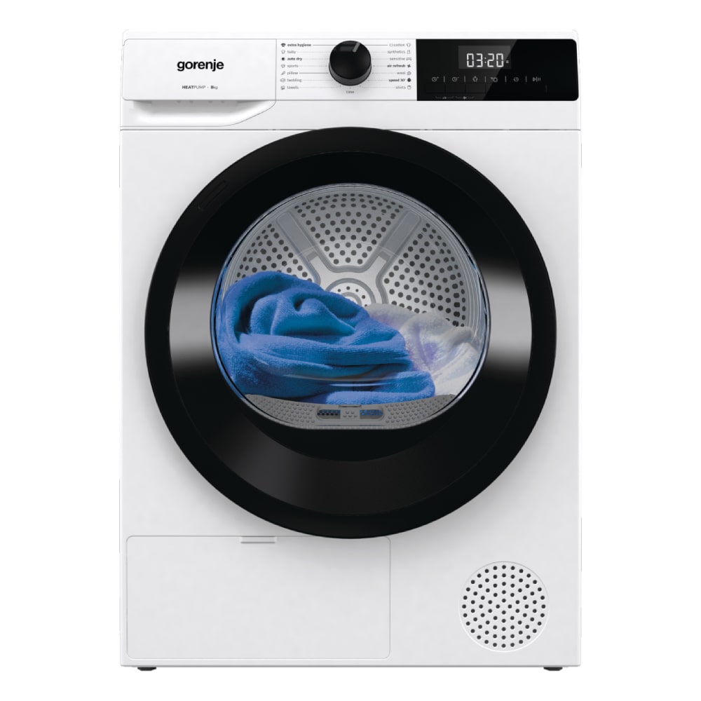 GORENJE Mašina za sušenje veša DHNE 83, bijela | Ananas
