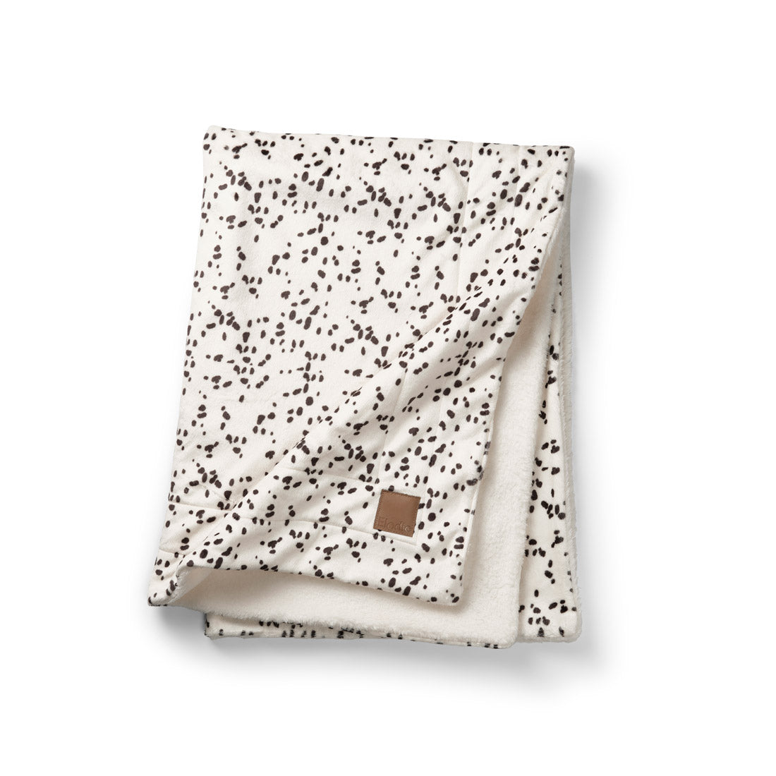 ELODIE DETAILS Pokrivač za bebe Dalmatian Dots, Belo-braon