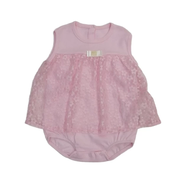 Bodi haljina za bebe 20406, Roze