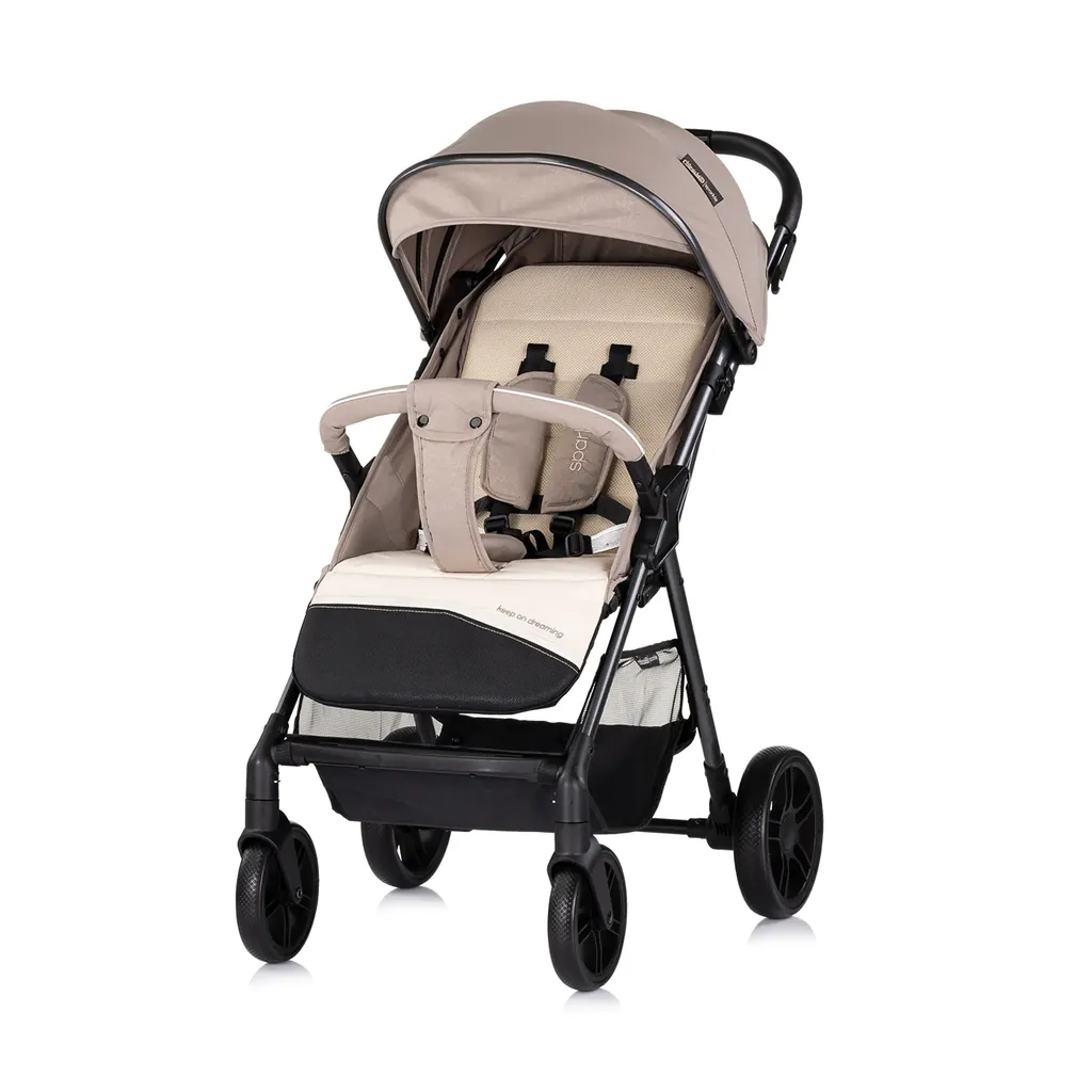 Chipolino Kolica za bebe Sparkle Tiramisu