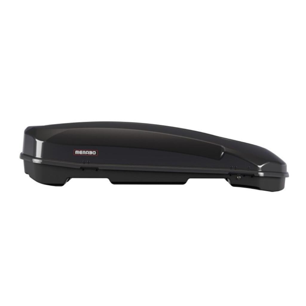 Menabo Krovni kofer Satellite 600 Black Duo Clamp,Crni