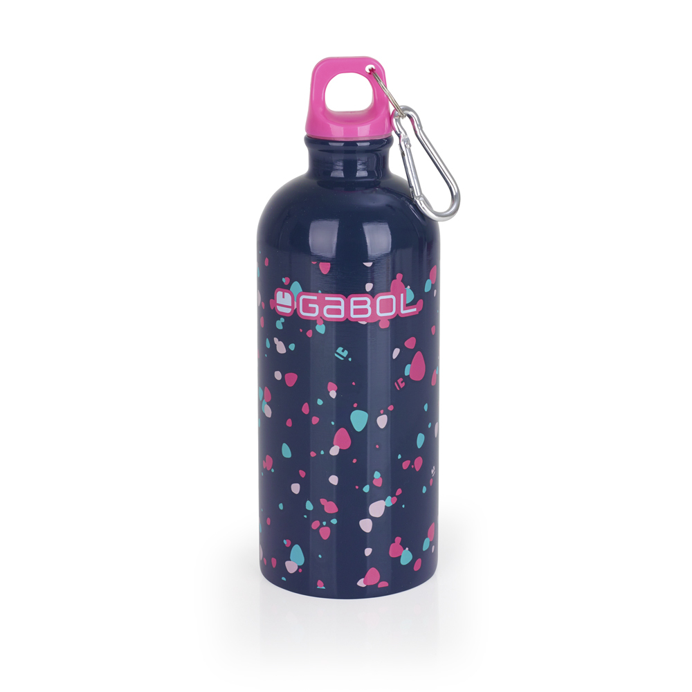 Gabol Aluminijumska boca za vodu Party 7x21 cm, 600ml, Teget