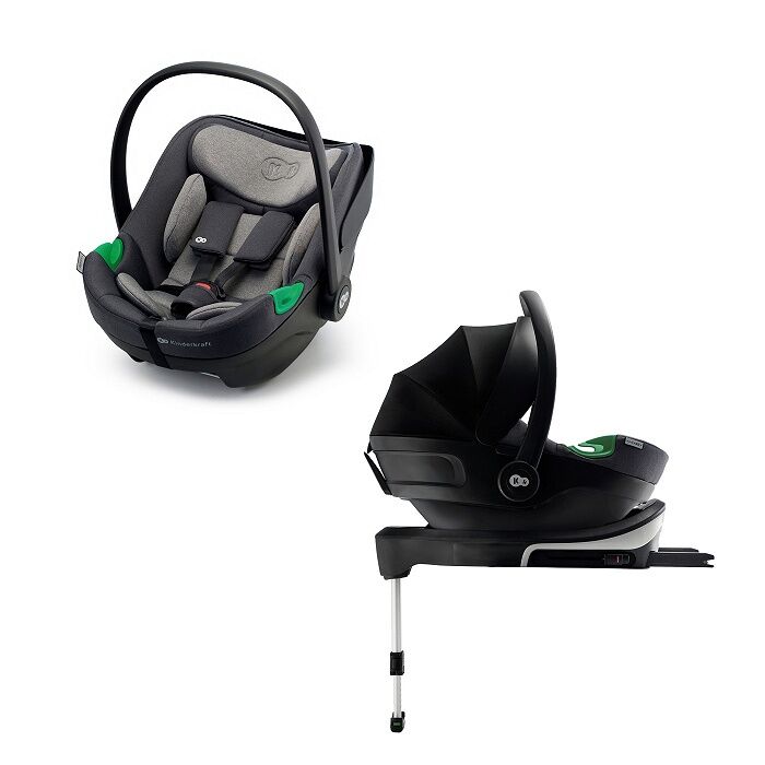 Kinderkraft Auto sedište i-Care i-Size, 40-87cm, Sivo