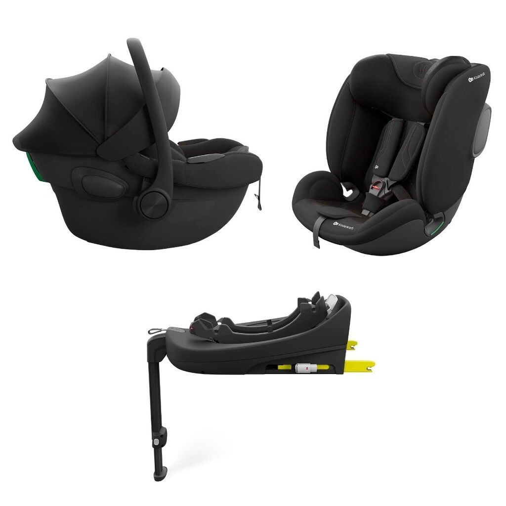 Kinderkraft Auto sedište I-Lite + I-Fix Endura Safe, 40-150, Crno