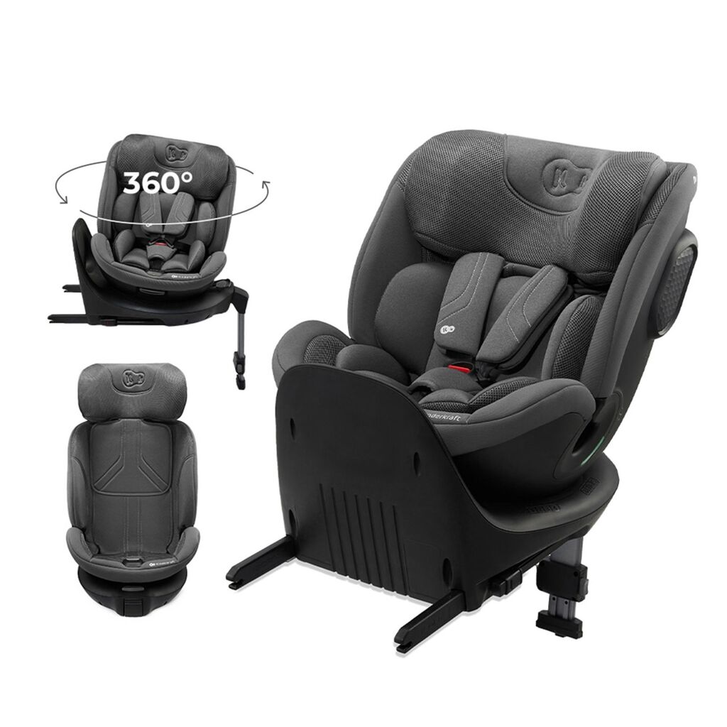 Kinderkraft Auto sedište 40-150cm, Xrider2 I-size, Sivo