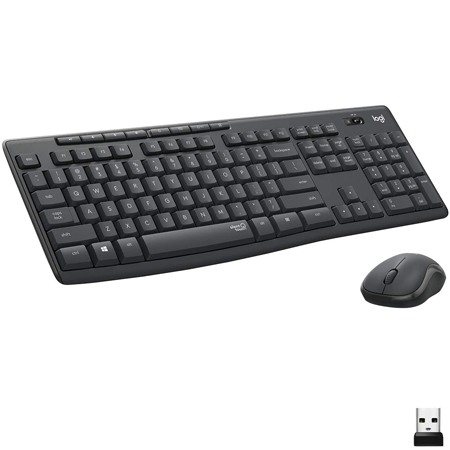 LOGITECH MK295 Silent Wireless Combo - GRAPHITE - US layout 920-009800