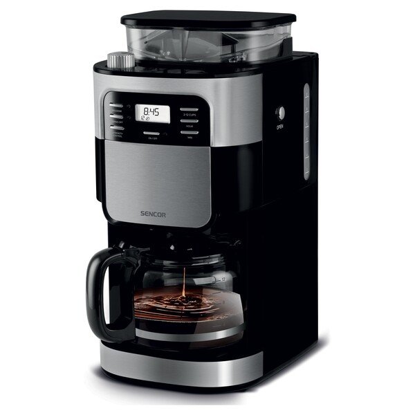 Sencor Set kafe aparat i mjutilica za nes SCE 7000BK, Crni