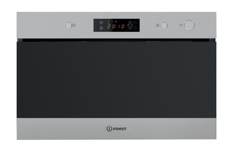 Indesit Ugradbena mikrovalna pećnica MWI 6211 IX, Sivo - crna