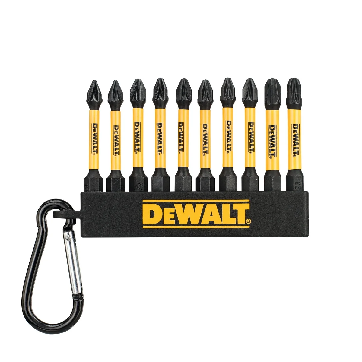 DeWALT 10- dijelni Set PZ bitova 57 mm FLEXTORQ DT7276